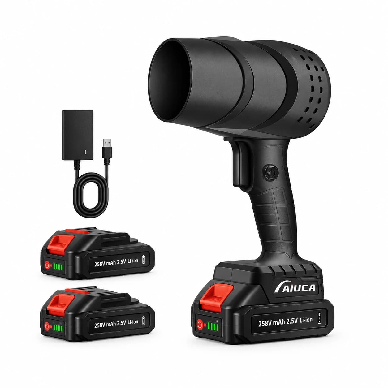 Turbo Cordless Leaf Blower – 21V Powerful for Every Task