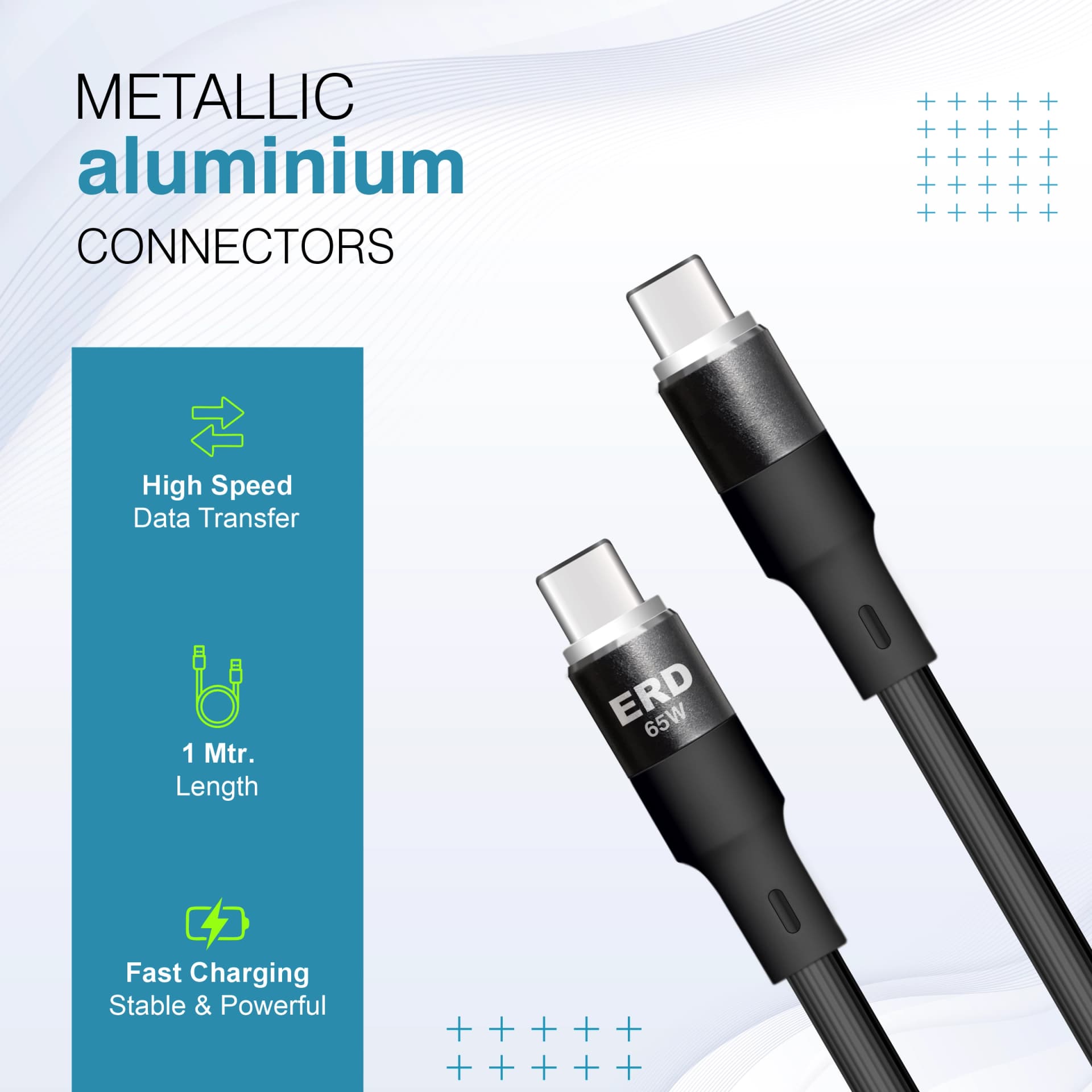 ERD UCE-612 USB-C TO C CABLE MW 65W