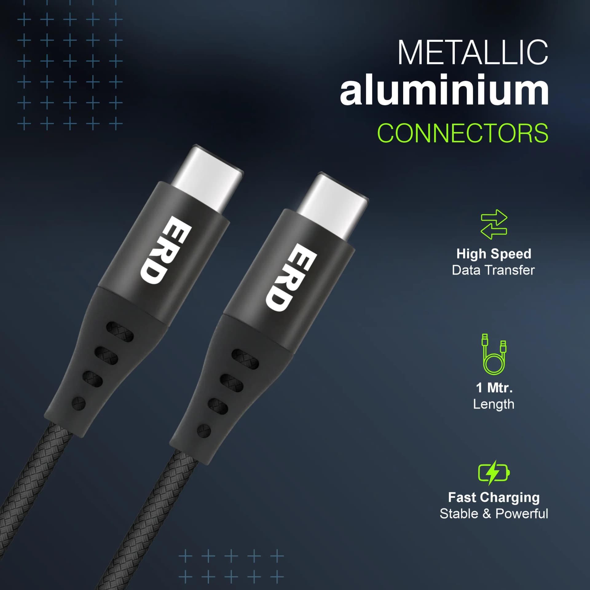 Braided USB-C to USB-C Cable