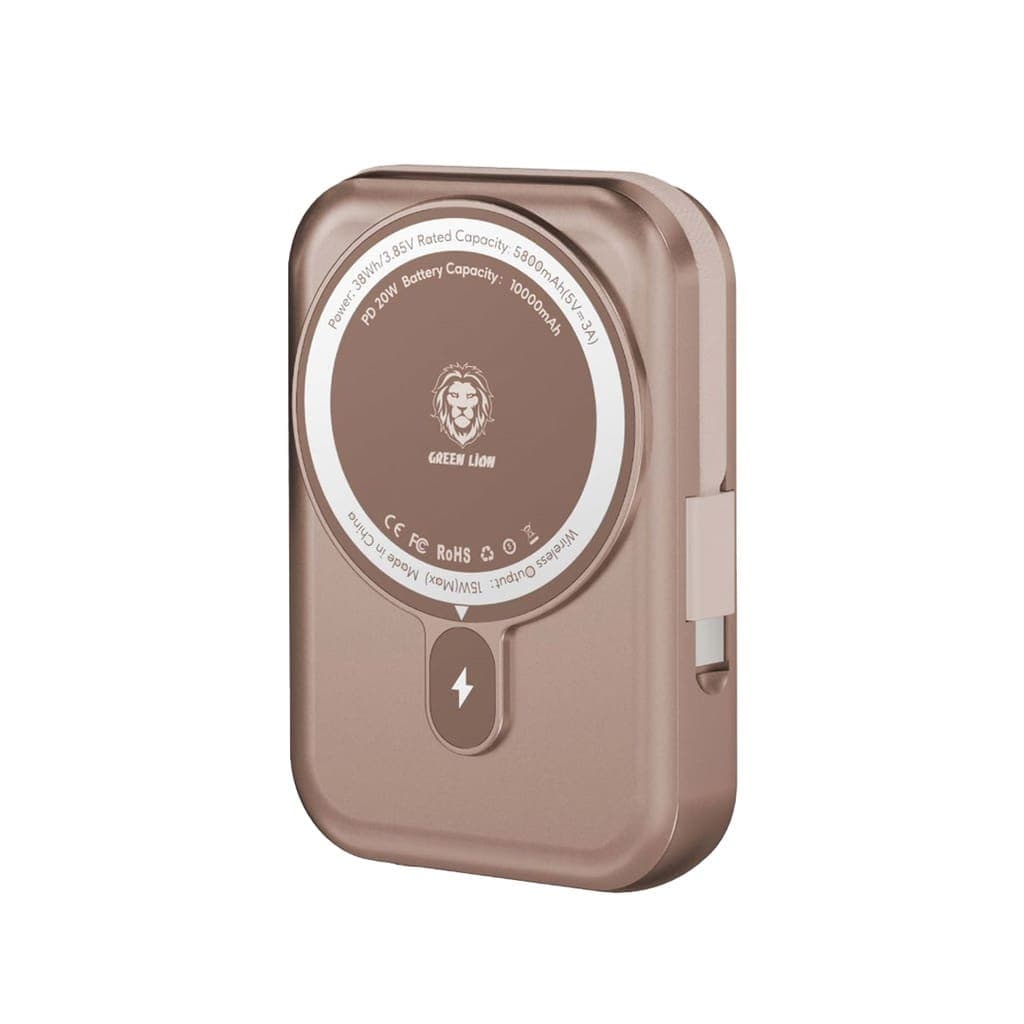 Green Lion 10000mAh Monaco MagSafe Power Bank