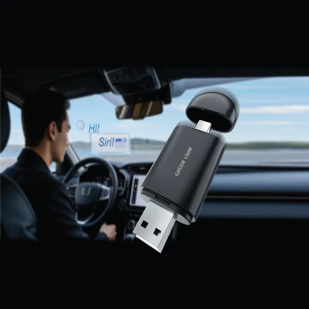 Green Lion 2-in-1 Wireless Adapter CarPlay & Android Auto