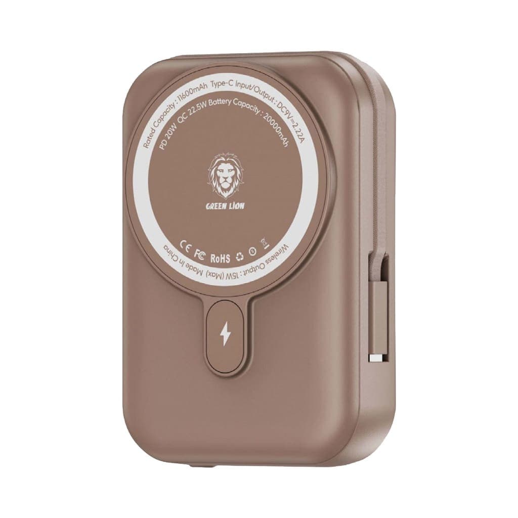 Green Lion 20000mAh Monaco MagSafe Power Bank