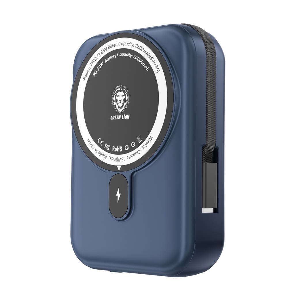 Green Lion 20000mAh Monaco MagSafe Power Bank