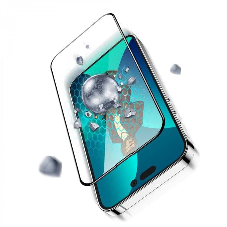 Green Lion 3D Curved Tempered Glass-Black