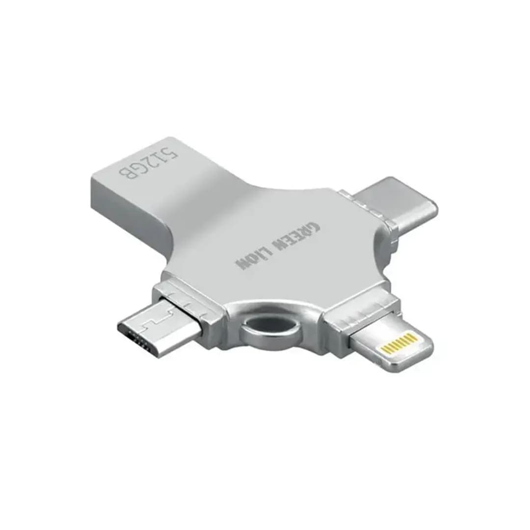 Green Lion 4-in-1 USB Flash Drive