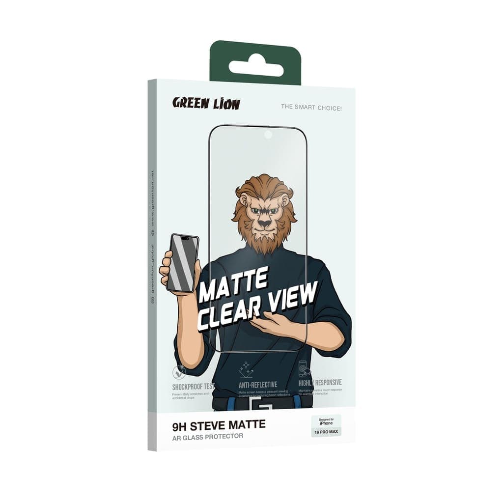 Green Lion 9H Steve Matte Privacy Anti-Peeping Dull Glass