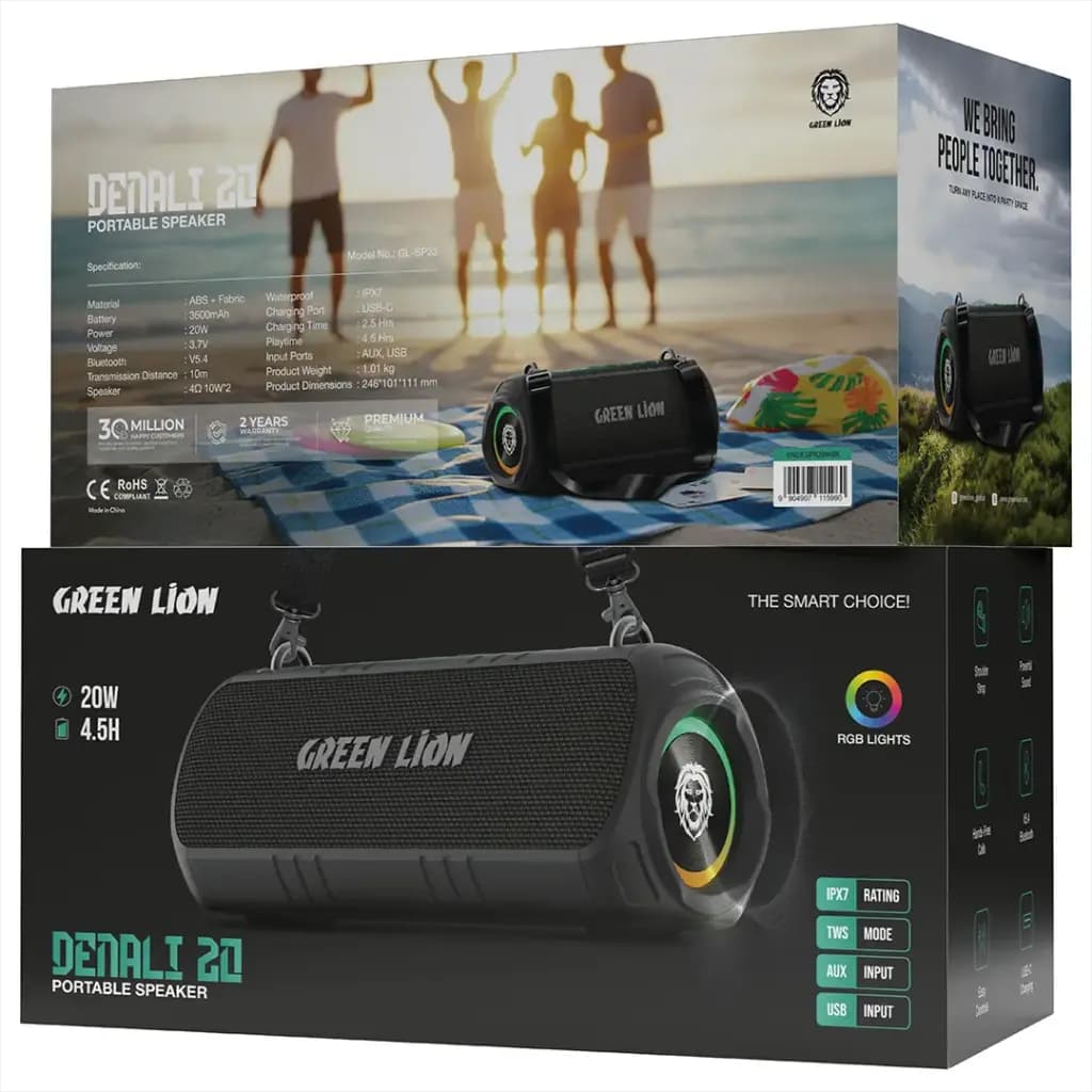Green Lion Denali 20 Portable Speaker 20W