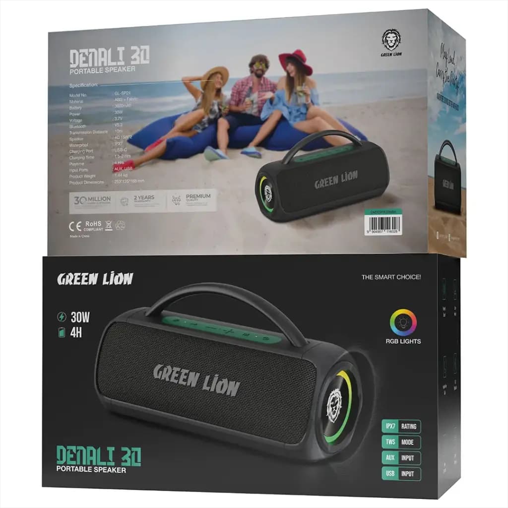 Green Lion Denali 30 Portable Speaker 30W