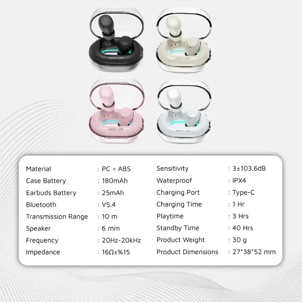 Green Lion Denver True Wireless Earbuds