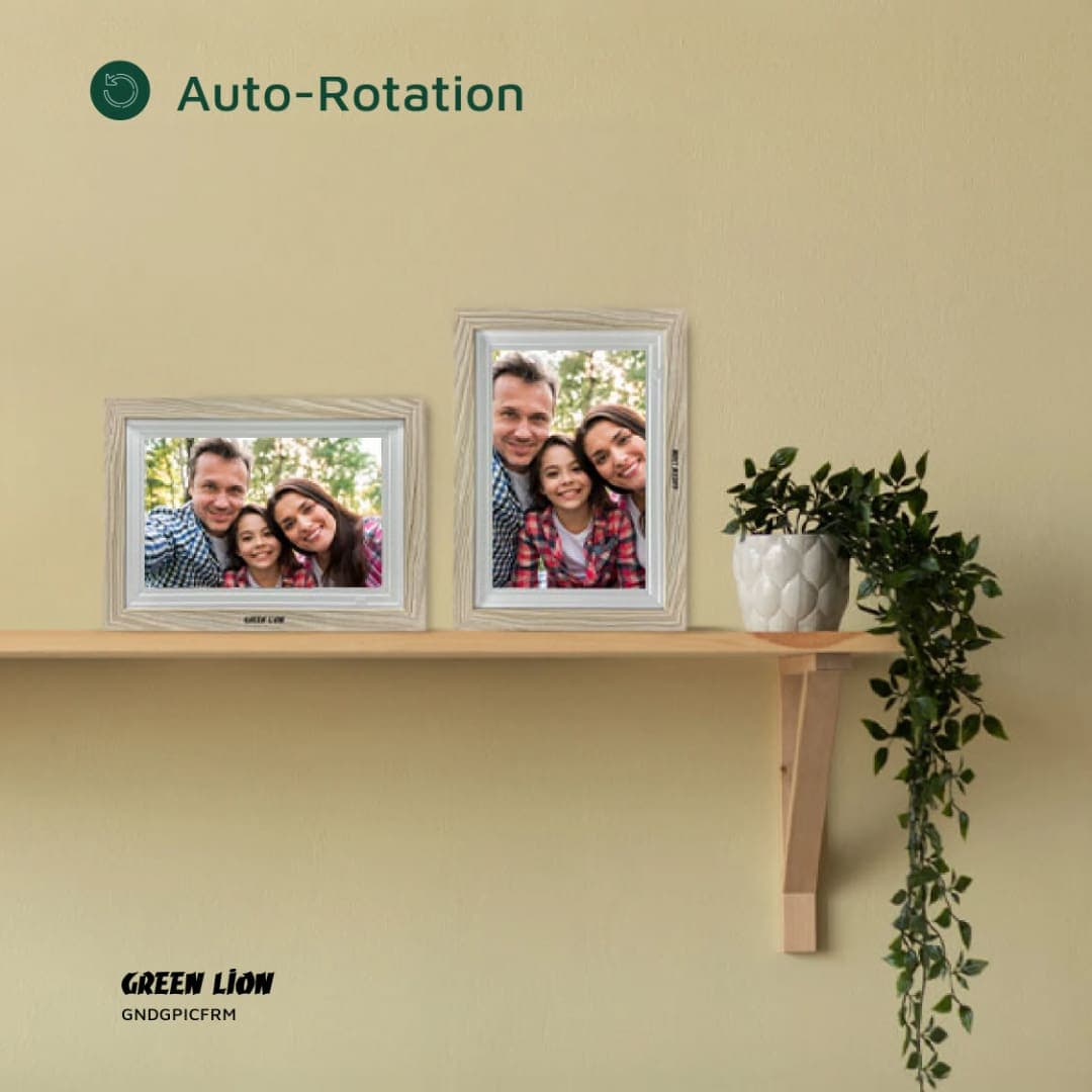 Green Lion Digital Picture Frame Touch Screen 10.1 Inch