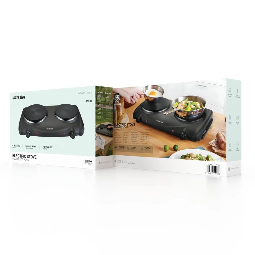 Green Lion Electric Stove Double Hot Plate