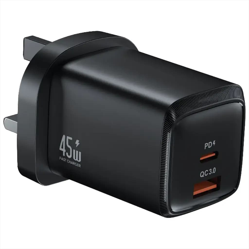 Green Lion G-Charge Series Dual Port Wall Charger PD+QC 45W