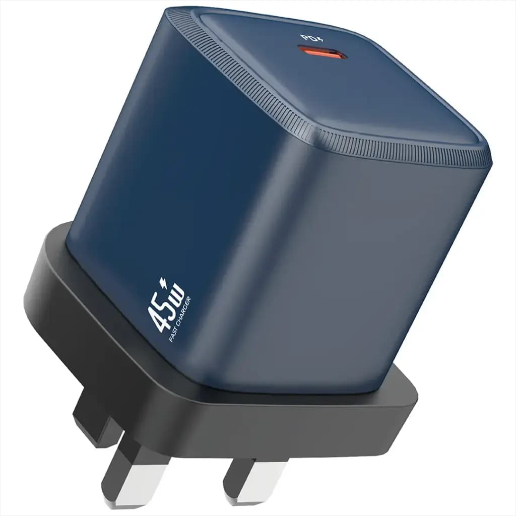 Green Lion G-Charge Series Wall Charger - UK Plug, USB-C, PD 45W
