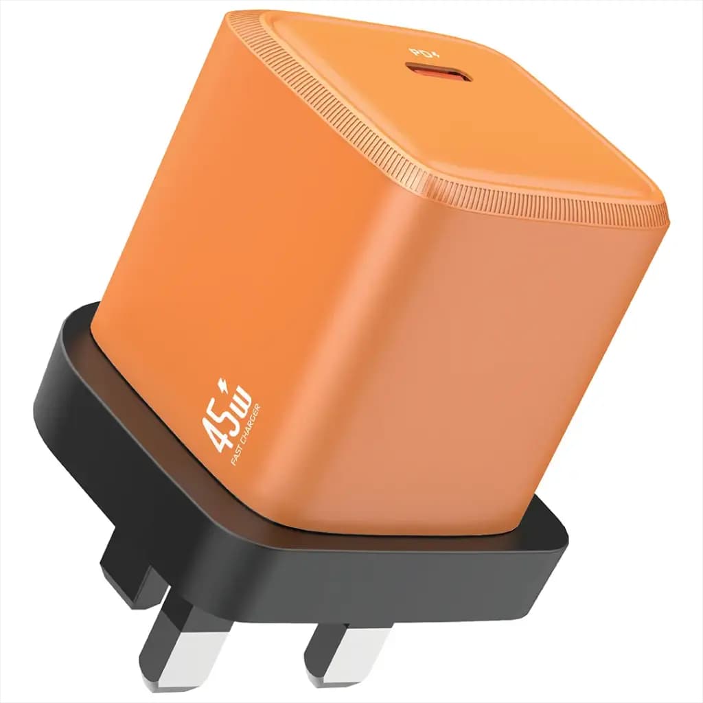 Green Lion G-Charge Series Wall Charger - UK Plug, USB-C, PD 45W