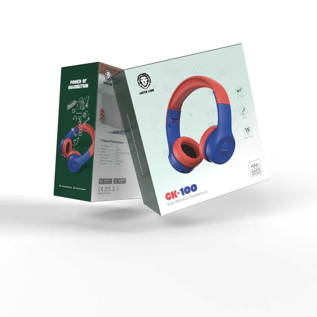 Green Lion GK-100 Kids Wireless Headphone