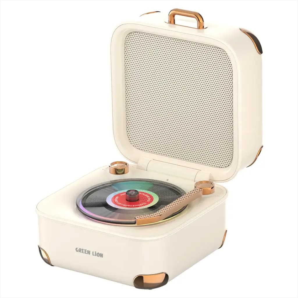Green Lion Gramo Vinyl Wireless Speaker