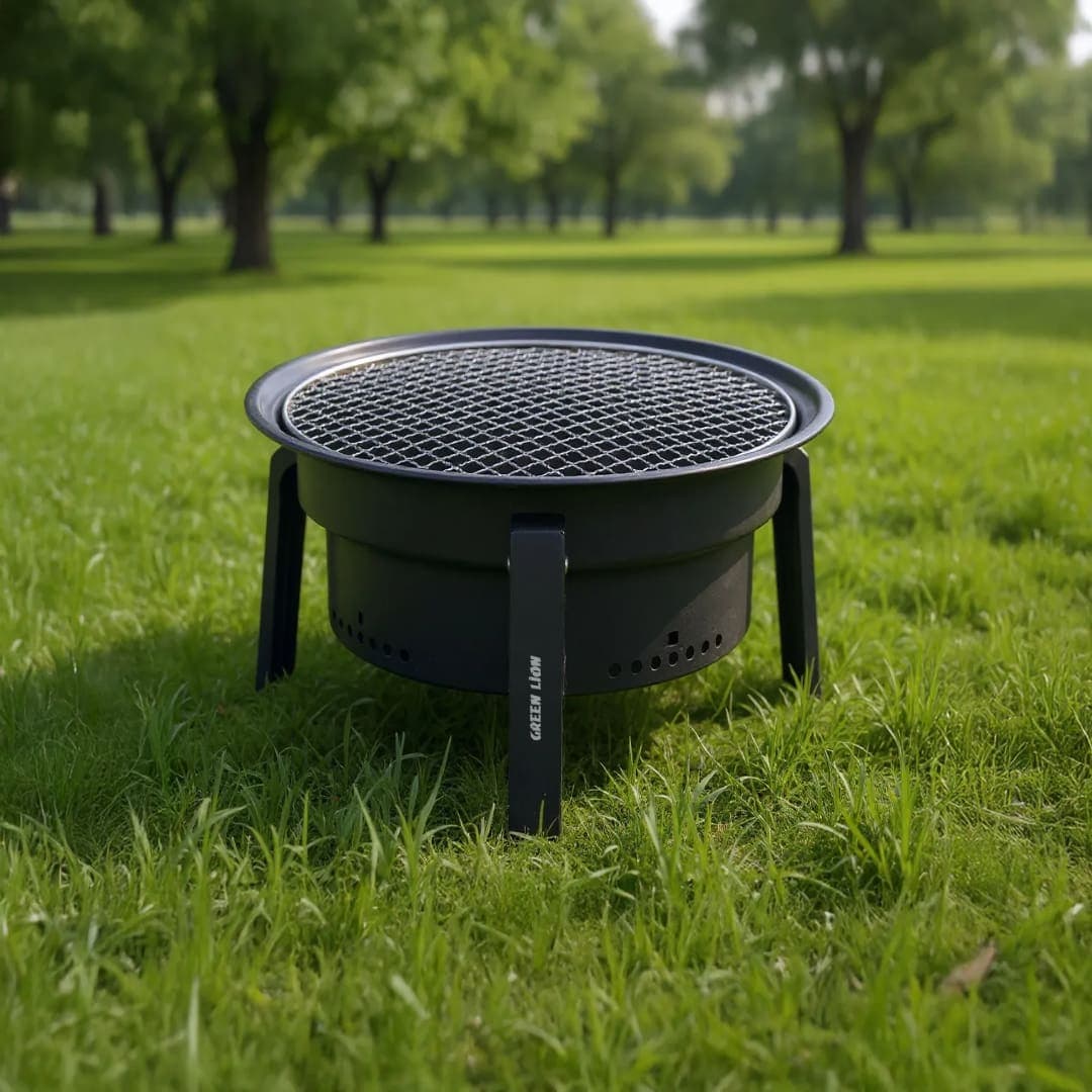 Green Lion Grill Sphere Foldable BBQ Grill