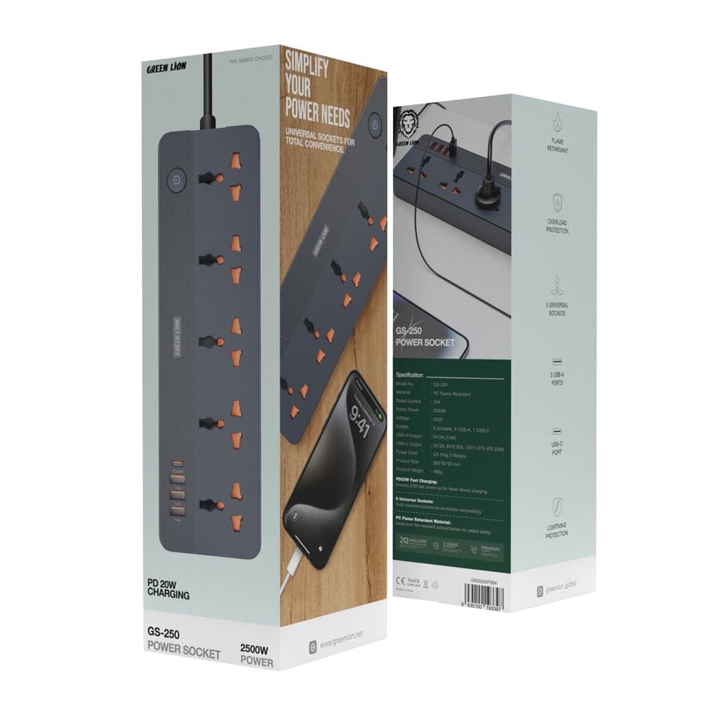 Green Lion GS-250 Power Socket 2500W