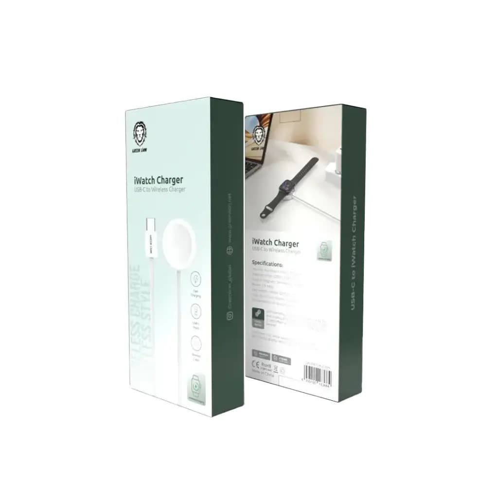 Green Lion iWatch Charge USB-C To Wireless Charge