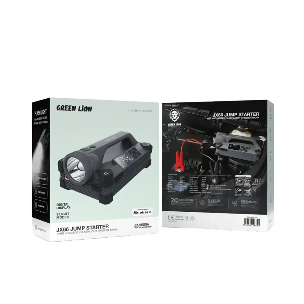Green Lion JX66 Jump Starter 24000mAh