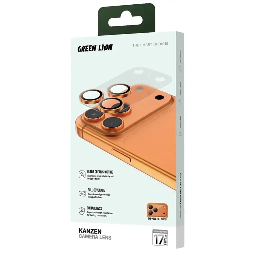 Green Lion Kanzen Camera Lens for iPhone 17 Pro/ 17 Pro Max