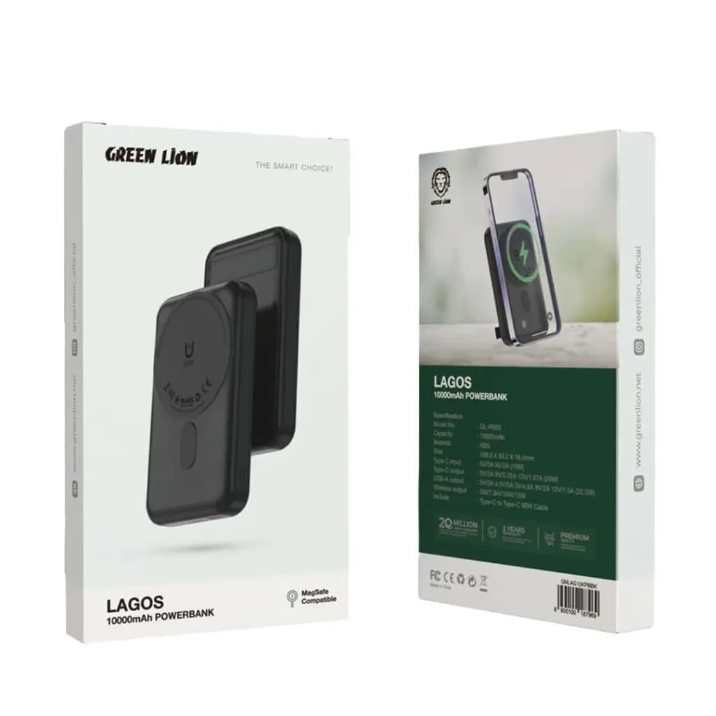 Green Lion Lagos 10000mAh Power Bank