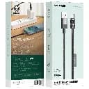 Green Lion LED Display Braided 1M Cable USB-A to Type-C 18W
