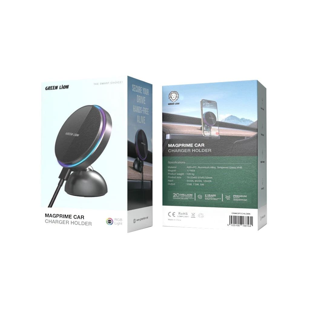 Green Lion Magprime Car Charger Holder
