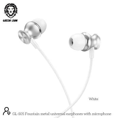 Green Lion Metal Earphone