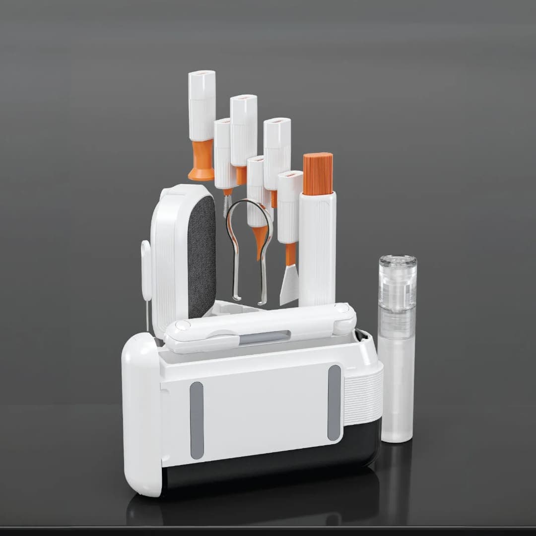 Green Lion Multi-Functional Cleaning Kit 22 in 1 - White