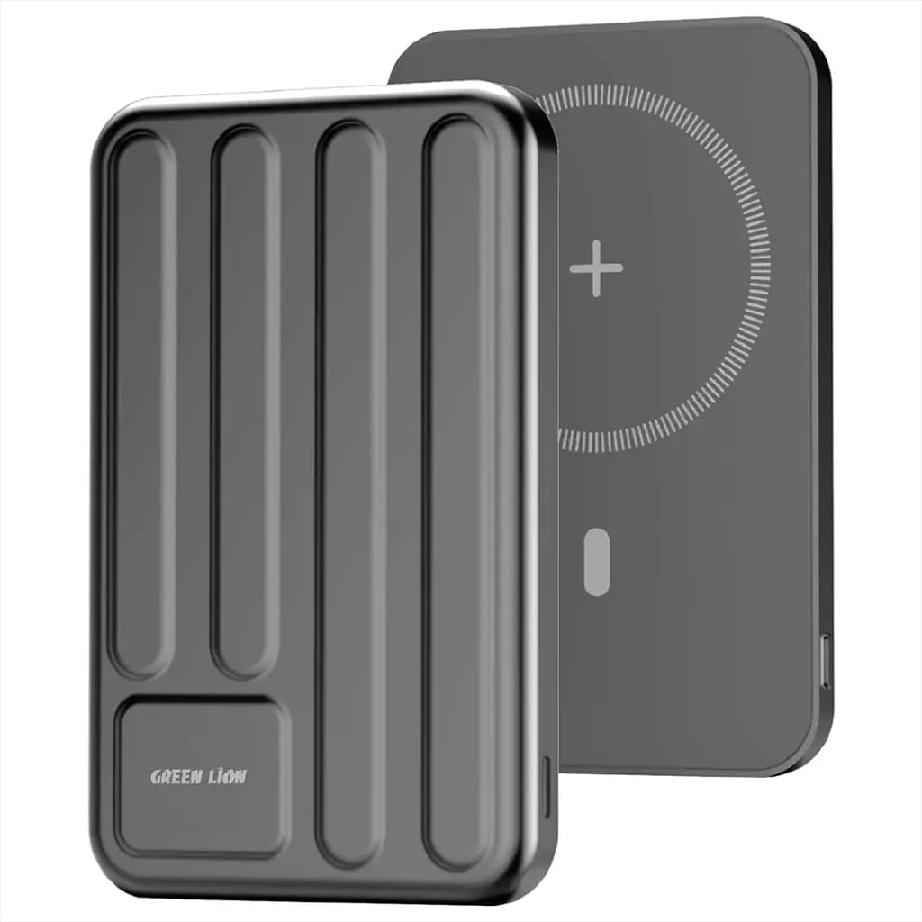 Green Lion Oxford Magsafe 5000mAh Powerbank Qi2 PD 20W