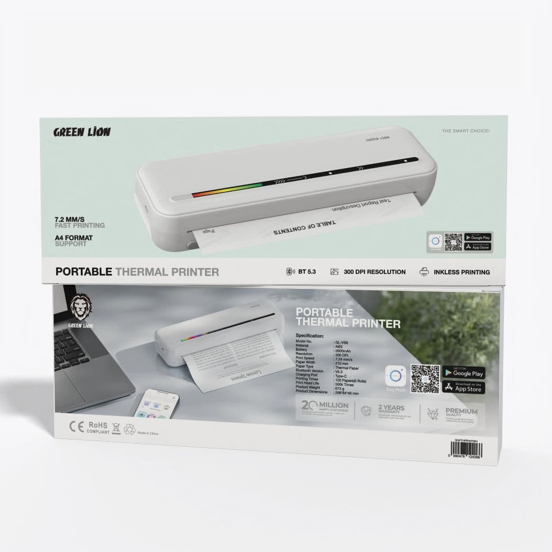 Green Lion Portable Thermal Printer