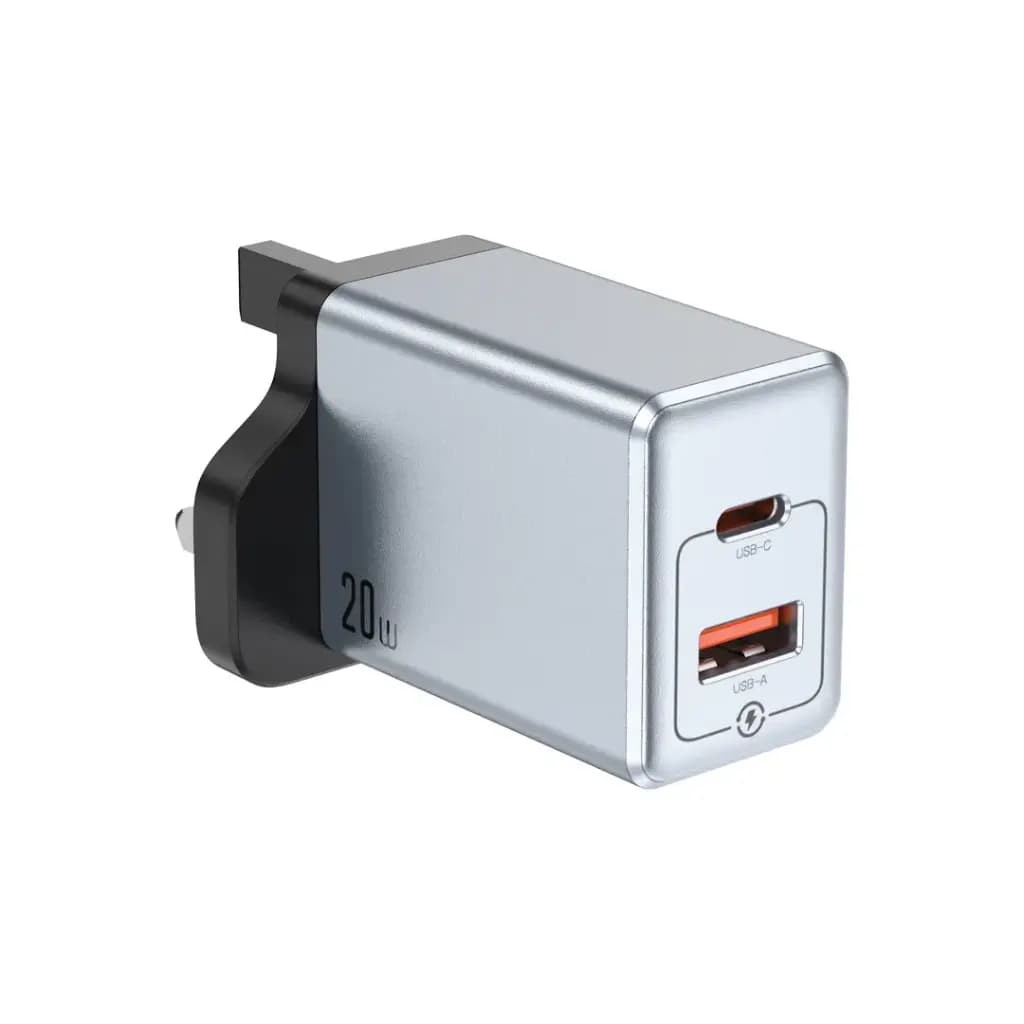 Green Lion Premium Series Dual Port Wall Charger PD 20W