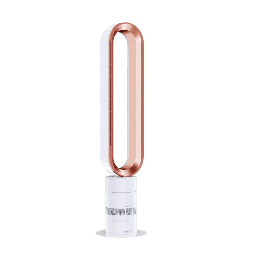 Bladeless Tower Fan with Air Purifier