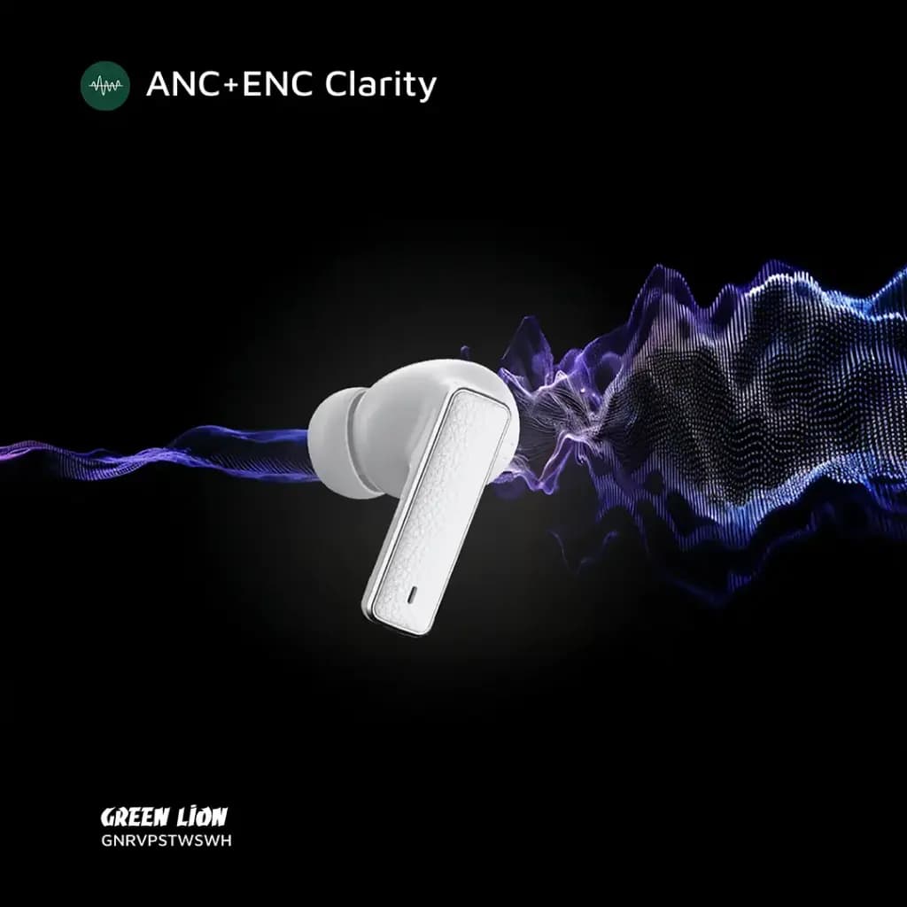 Green Lion River Plus True Wireless Earbuds
