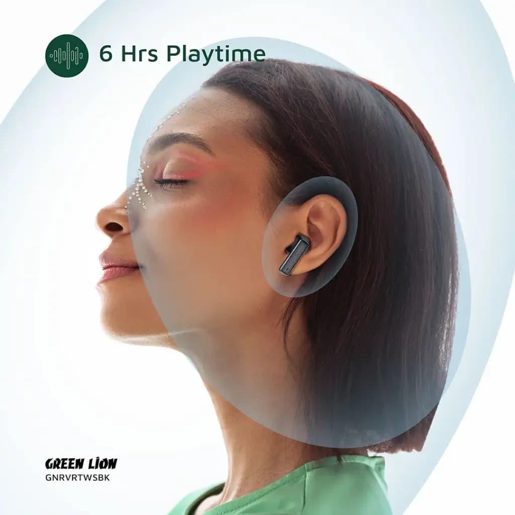 Green Lion River True Wireless Earbuds