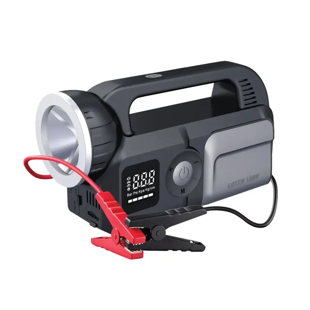 Green Lion Savior 12V Jump Starter, 8L Gasoline, 6L Diesel Engines