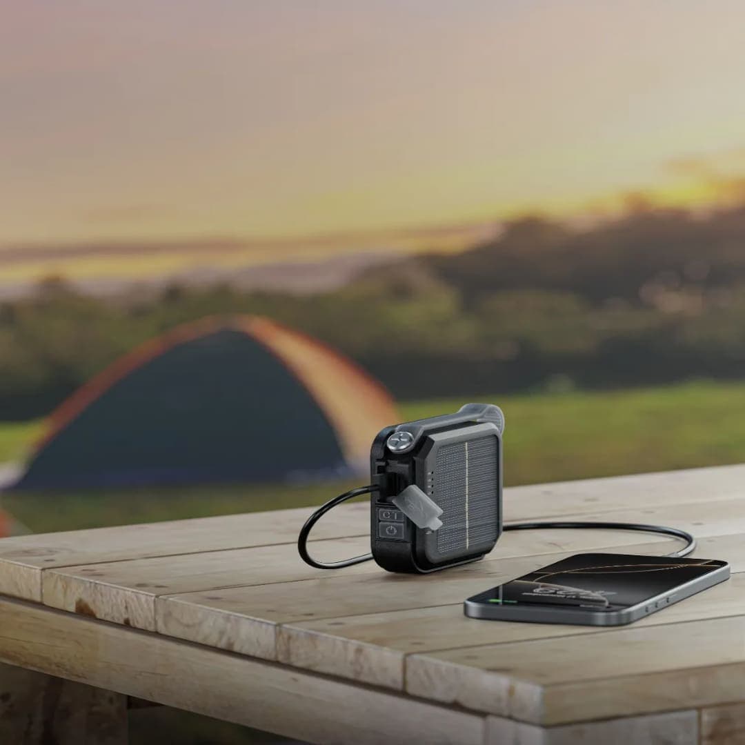 Green Lion Solar Lumix Portable LED Light with Power Bank (4000 mAh)