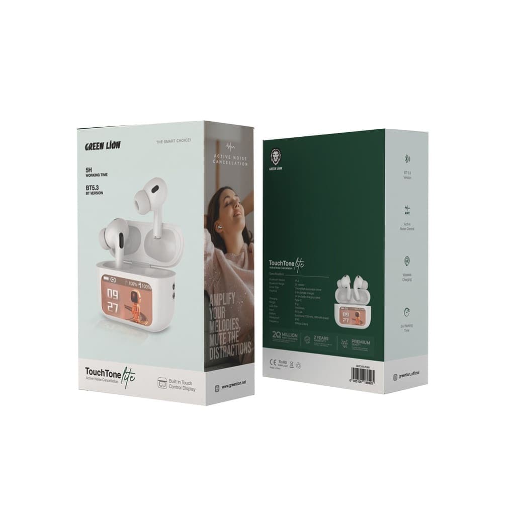 Green Lion Touch Tone Lite Active Noise Cancellation