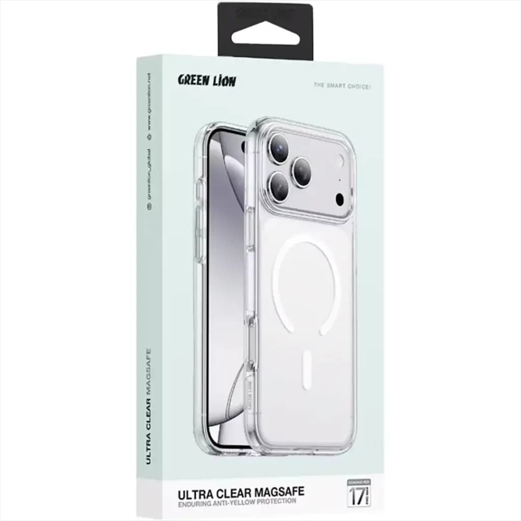 Green Lion Ultra Clear MagSafe Case