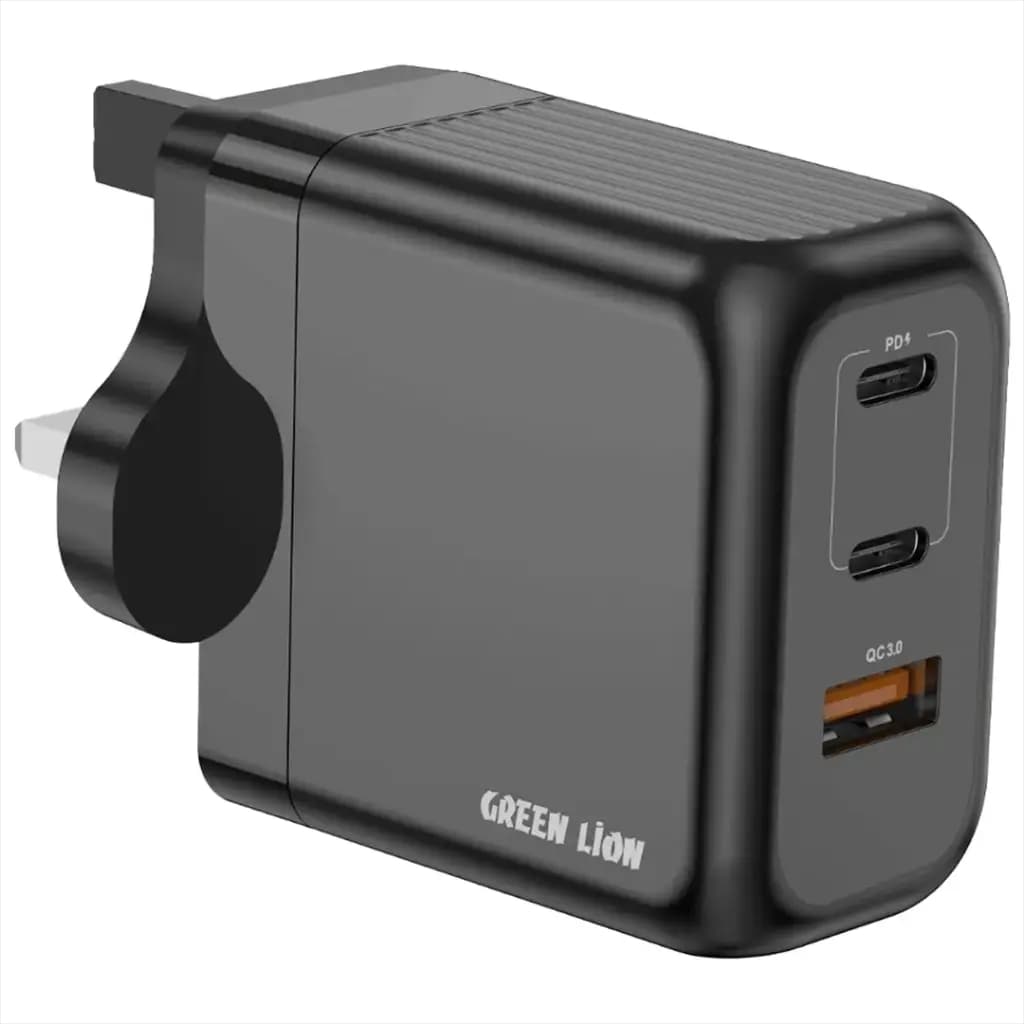 Green Lion Ultra Compact GaN Wall Charger PD+QC 65W