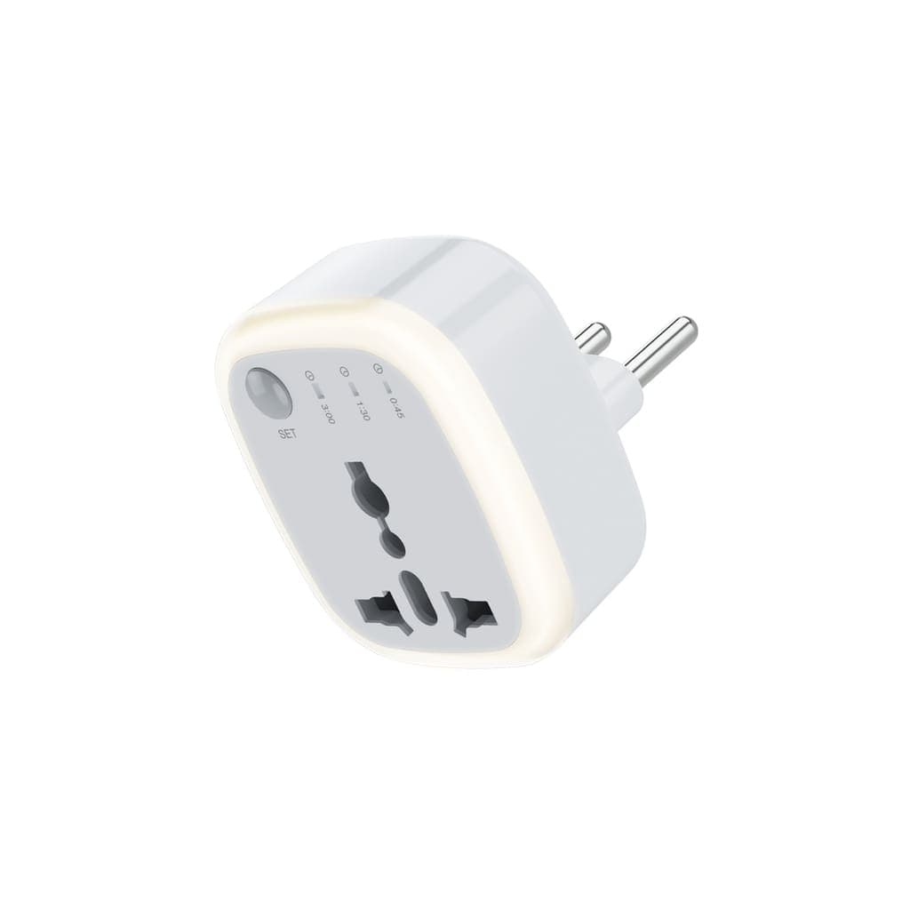 Green Lion Universal Conversion Plug with Timer and LED Light