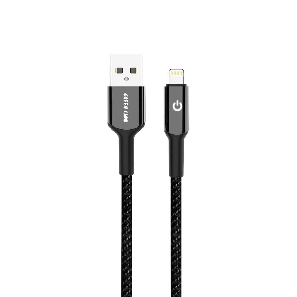 Green Lion USB-A to Lightning Braided Cable