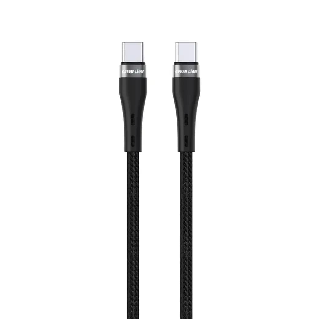Green Lion USB-C To USB-C Braided Cable 2M