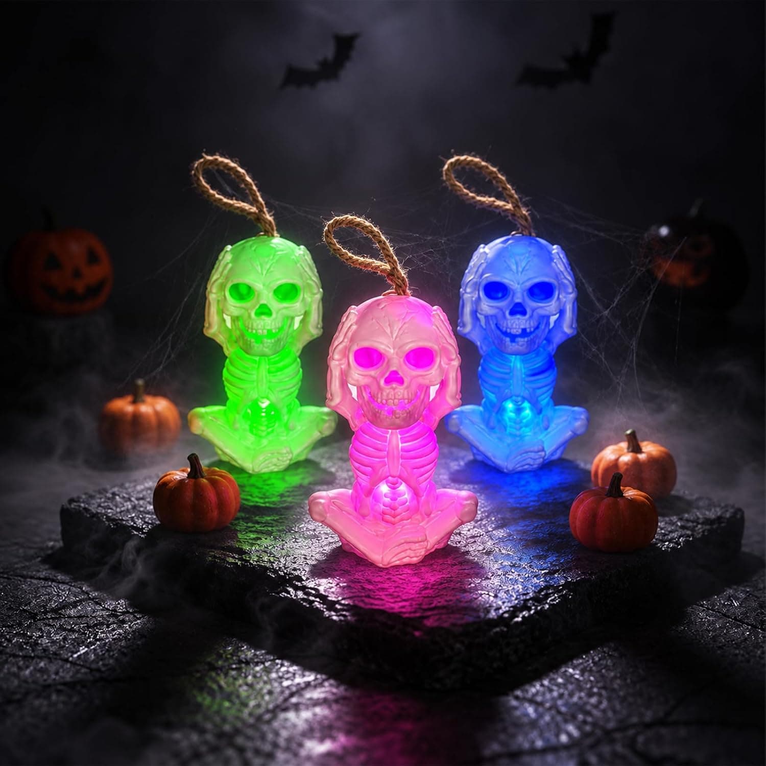 Toby's Halloween Skeleton LED Hanging Light Ornament