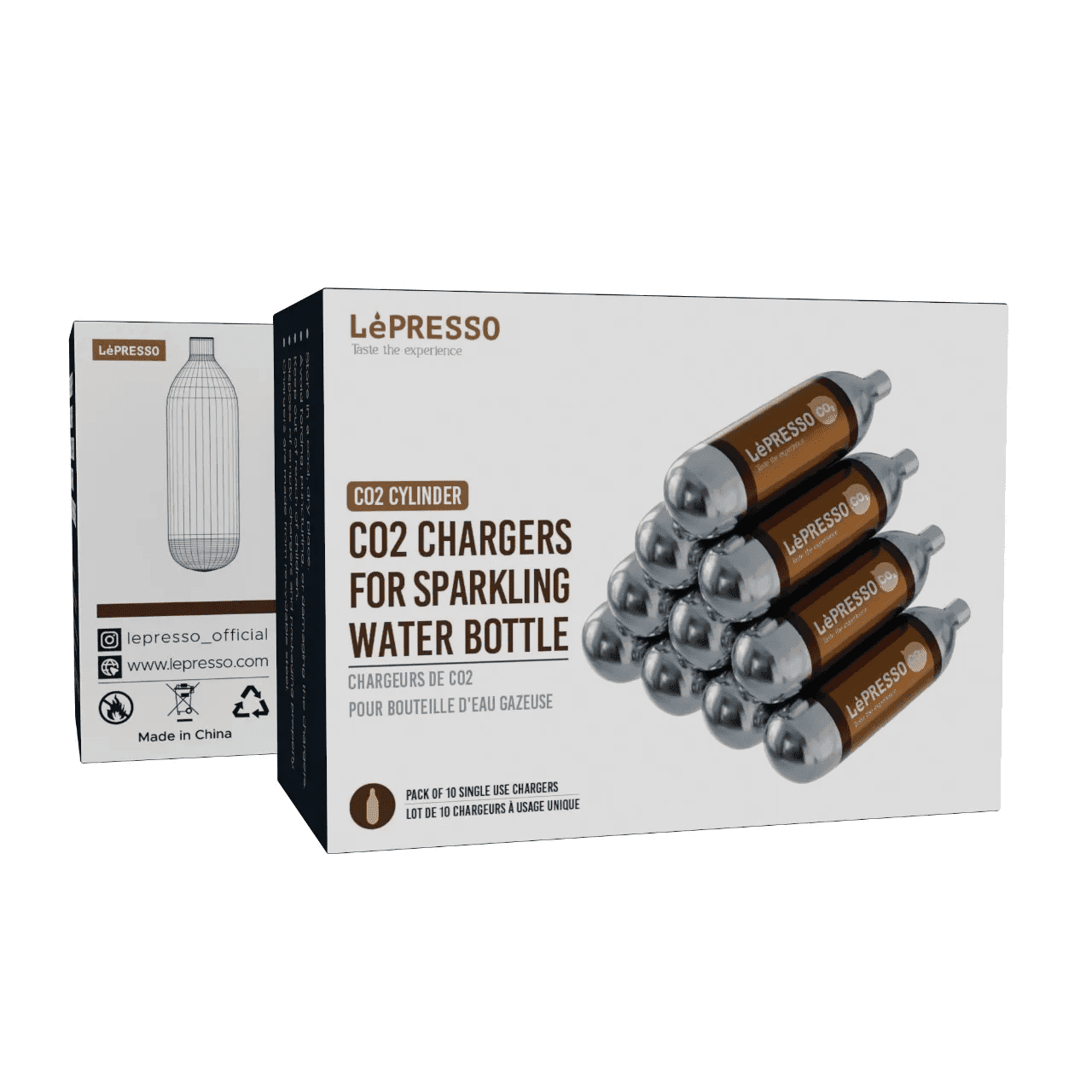 LePRESSO CO2 Cartridges Pack
