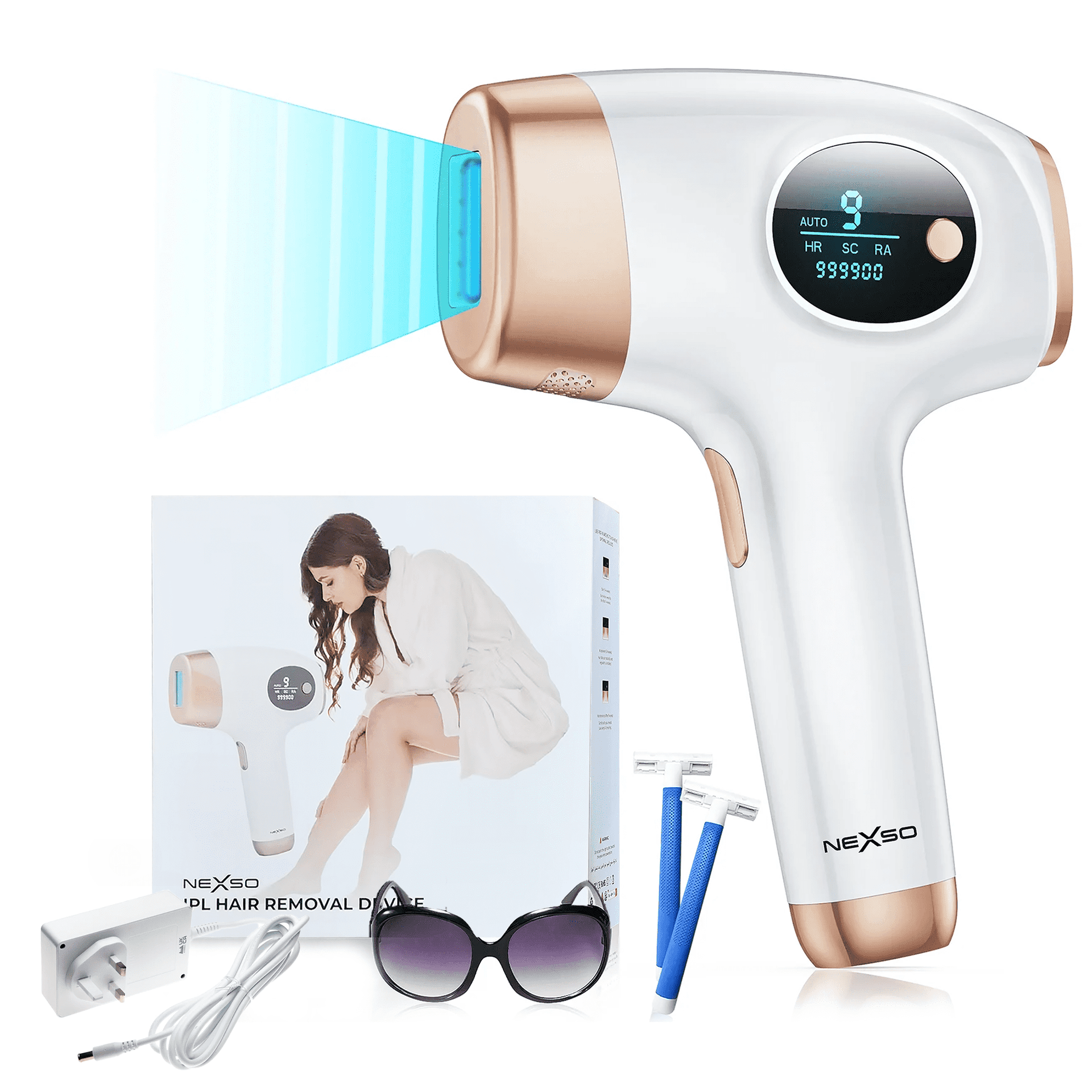 NEXSO IPL Hair Removal Device