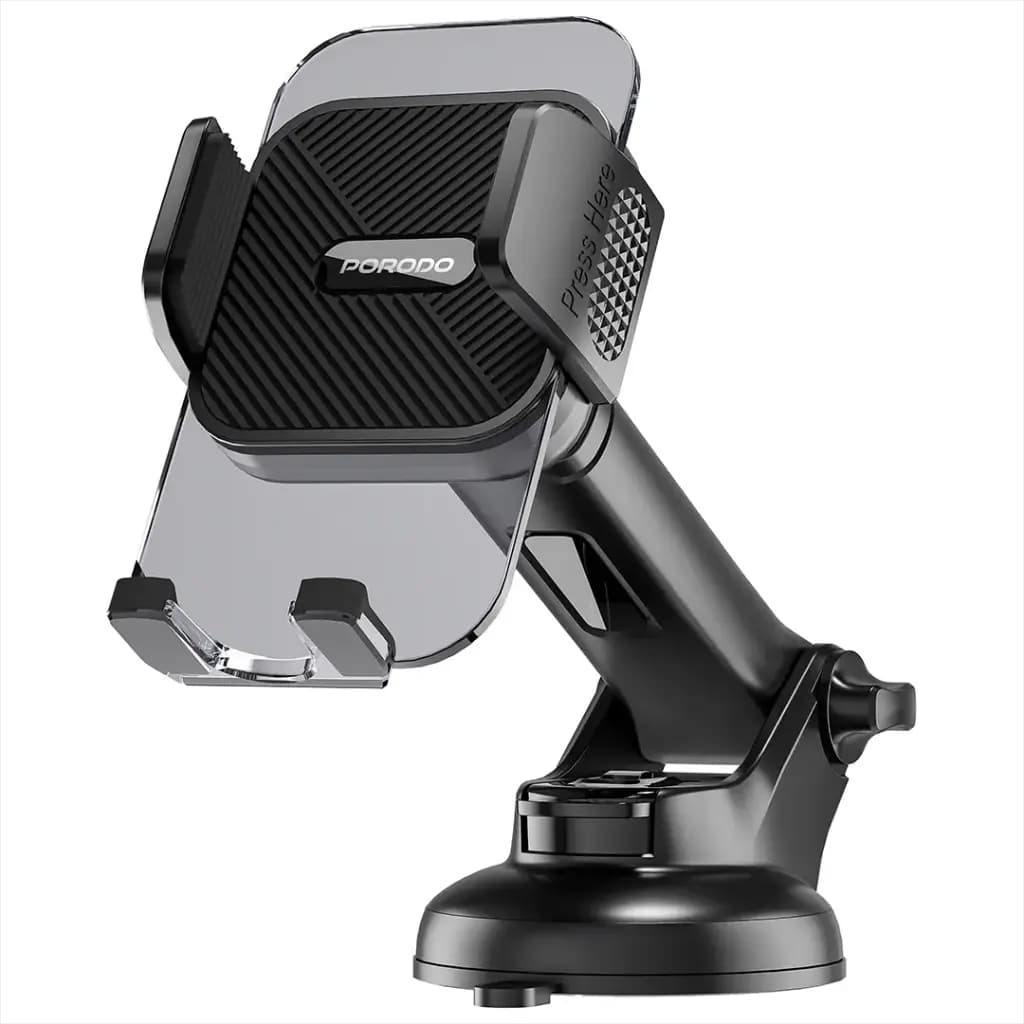 Porodo 3-in-1 Mount Kit Multi Functional Phone Holder