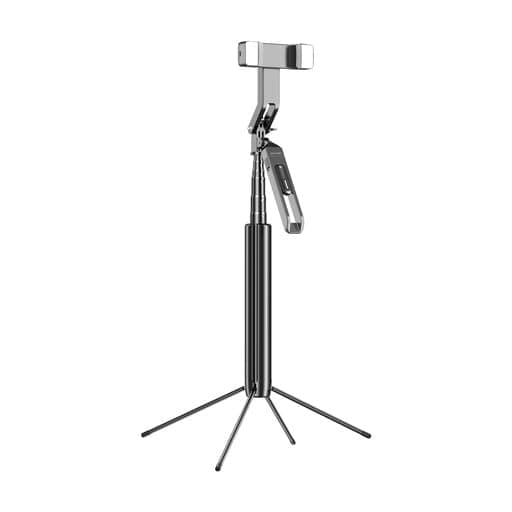 Porodo 360° Tilt Handle Media Pod Folding Quad Base