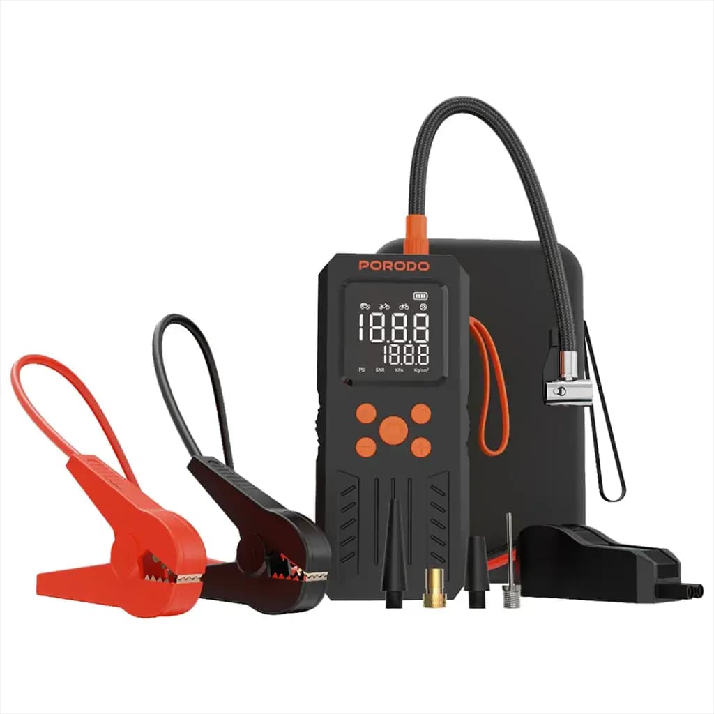 Porodo 4 In 1 Multi-Tool Inflator & Jump Starter